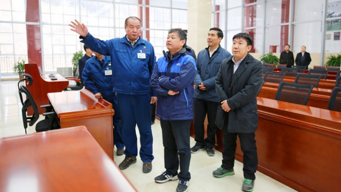 中央第七環境保護督察組一行蒞臨金徽股份督察環境保護工作